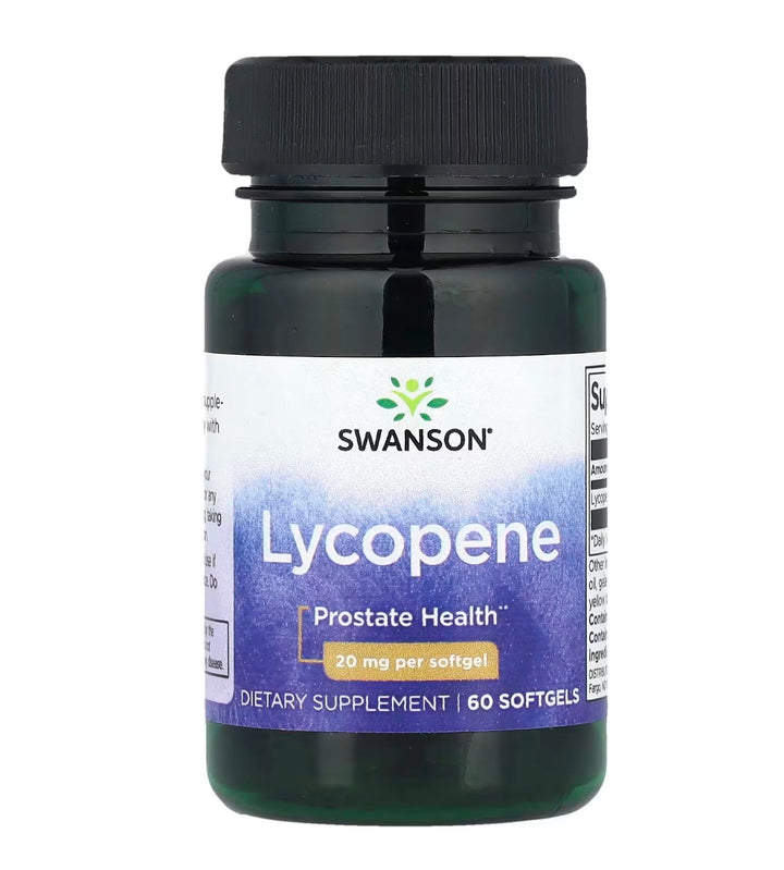 Swanson Lycopene 20mg 60 Softgels