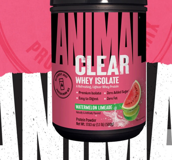 ANIMAL CLEAR WHEY ISOLATE 500g 20 porciones