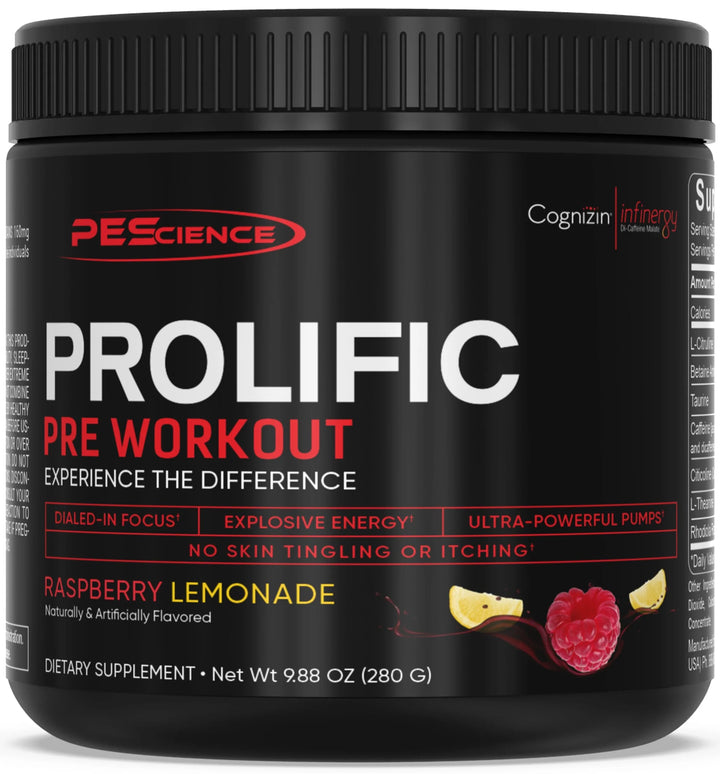 Prolific Pre-Workout 40/20 porciones