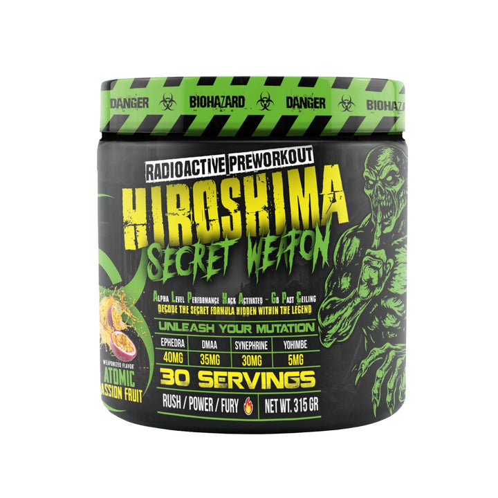 HIROSHIMA SECRET WEAPON – RADIOACTIVE PRE-WORKOUT 30 porciones
