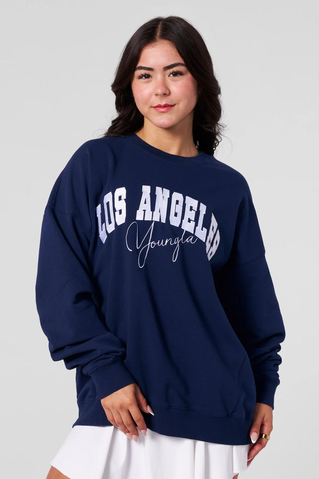 W563 VARSITY CREWNECK