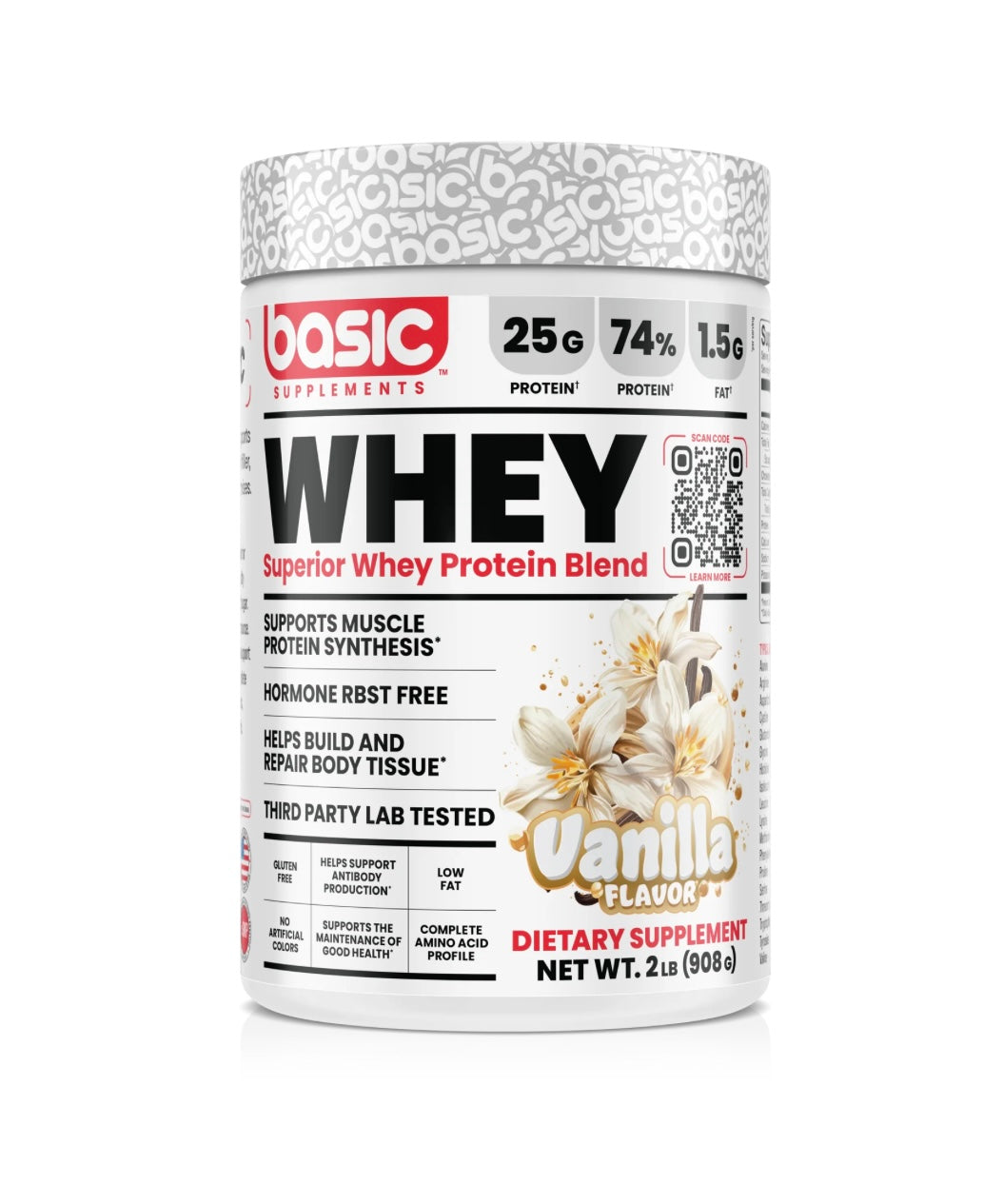 Basic Whey 2lbs 25 porciones