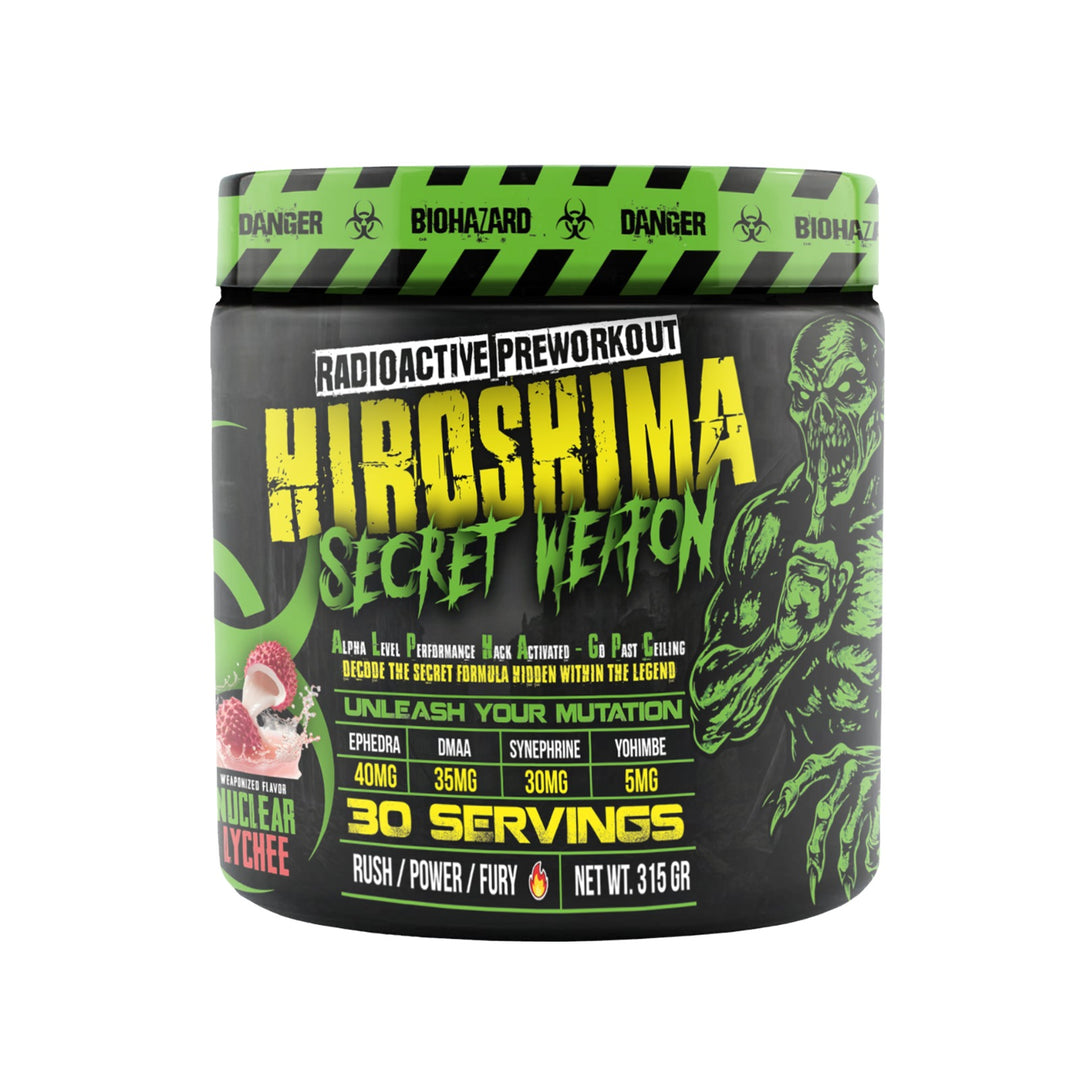 HIROSHIMA SECRET WEAPON – RADIOACTIVE PRE-WORKOUT 30 porciones