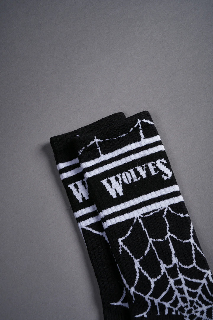 GRIT WEB CLASSIC SOCKS IN BLACK