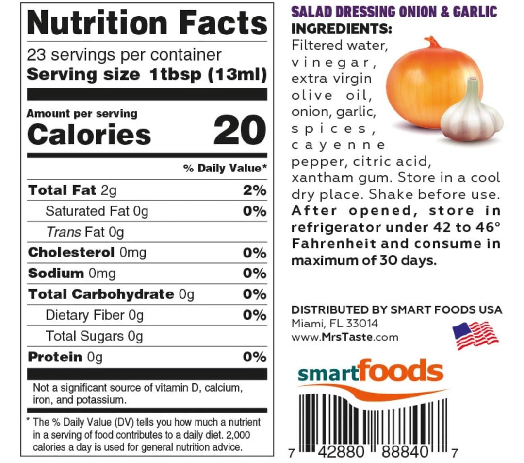 Mrs Taste Onion & Garlic 300ml