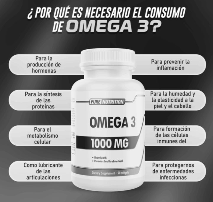 Pure Nutrition Omega 3 1000 Mg 150 Softgels