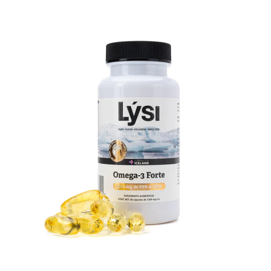 Lysi Capsulas Omega-3 Forte 60 caps