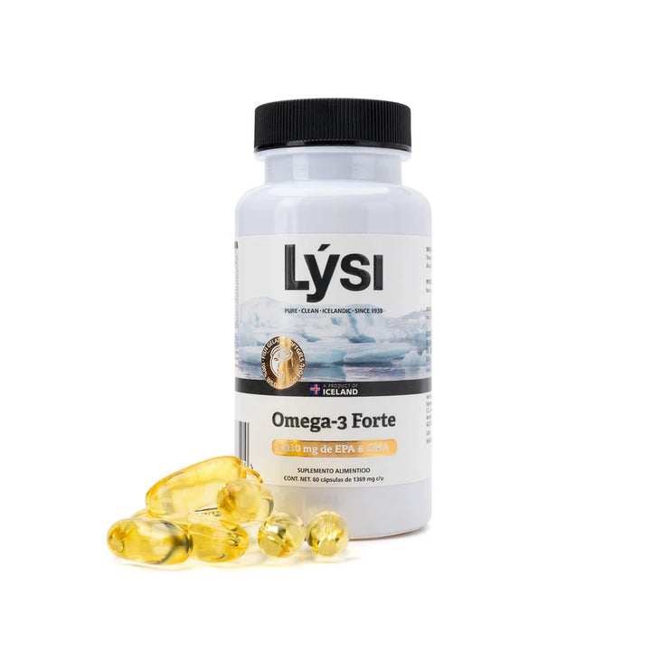 Lysi Capsulas Omega-3 Forte 60 caps