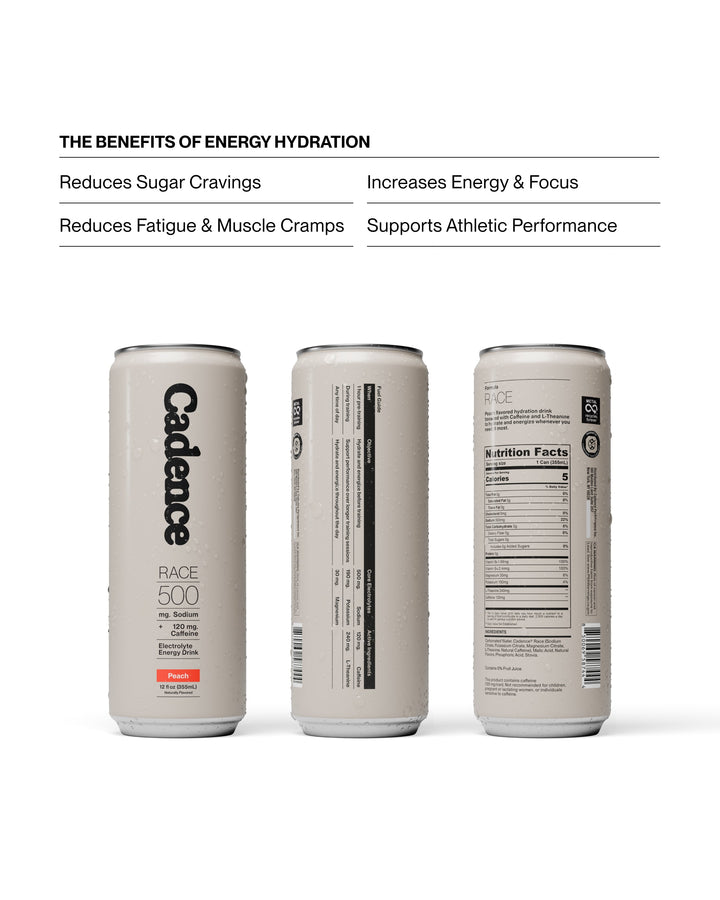 Cadence RACE Energy Hydration Drink 12oz 355ml