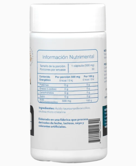 TUDCA   500mg   30   Cápsulas