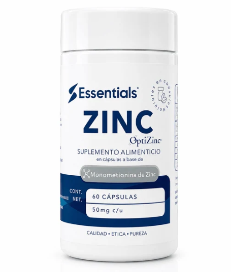 Zinc   OptiZinc®️   50mg   60   Cápsulas
