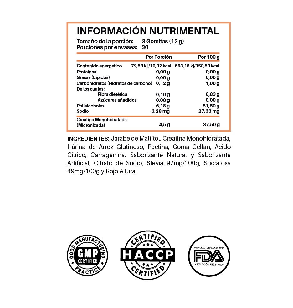CREAGUMMIES 90 gomitas