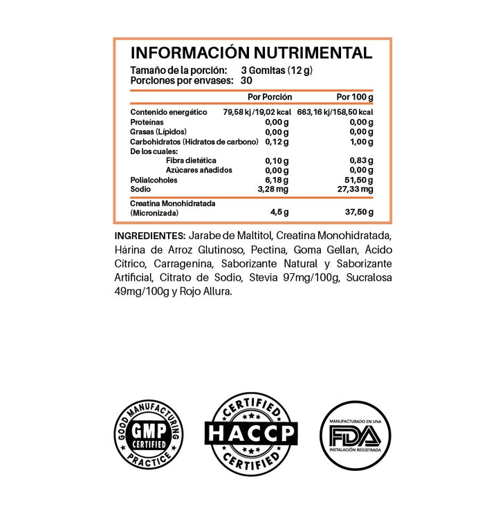 CREAGUMMIES 90 gomitas