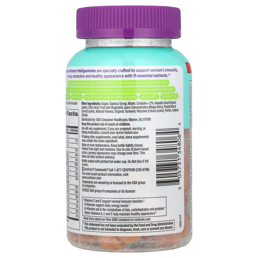 Women Multigummies 100 gomitas