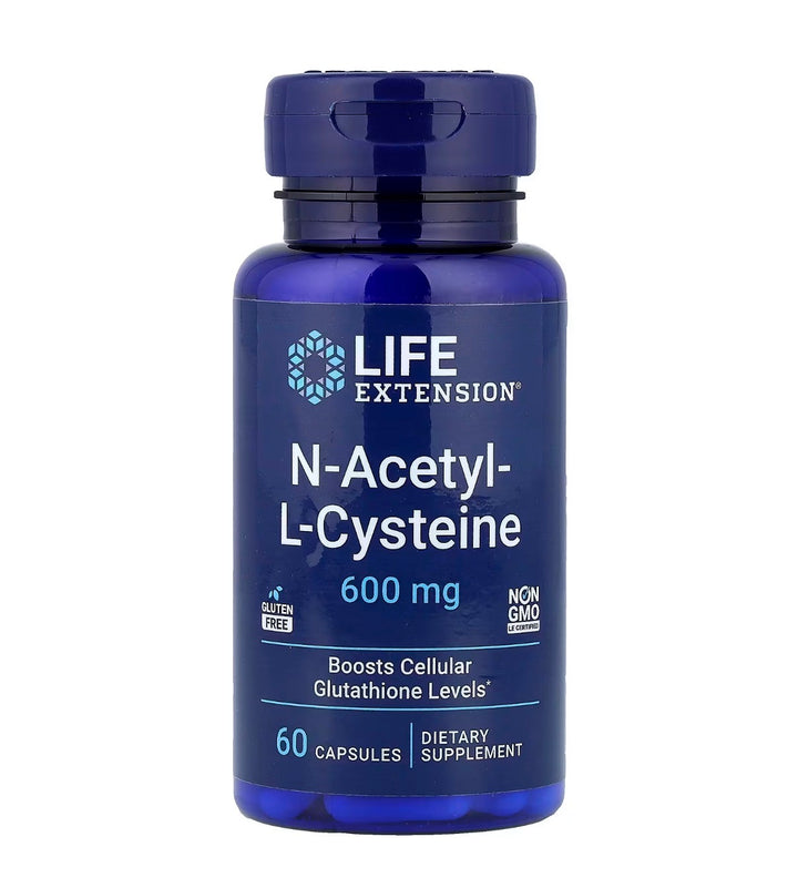 N-Acetyl-Cysteine 600mg 60 caps