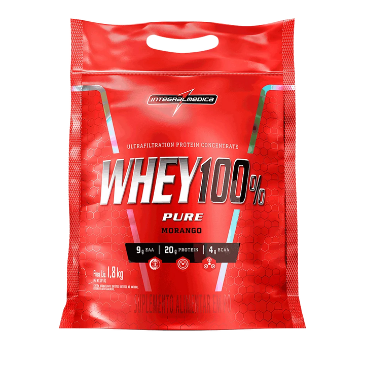 Whey Protein Concentrado Pouch 1,8Kg 60 porciones