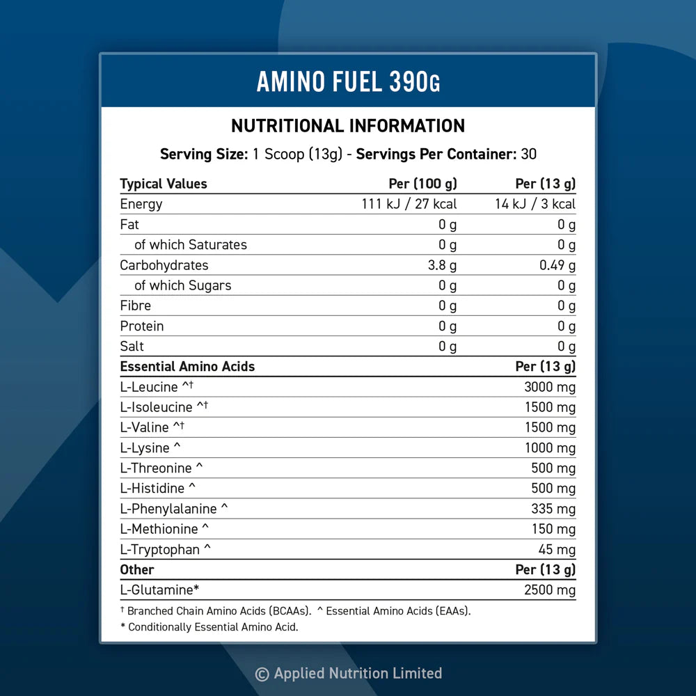 Amino Fuel EAA 30 porciones