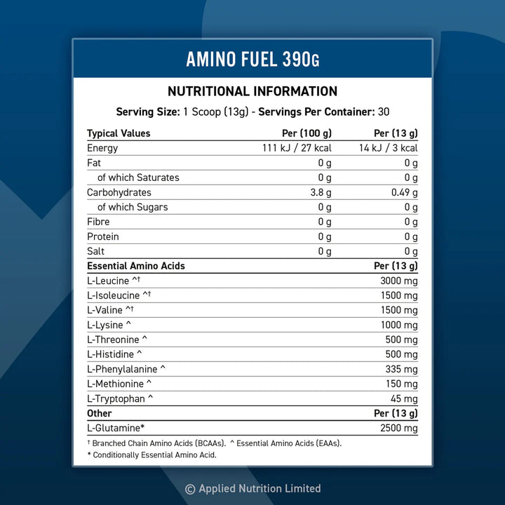 Amino Fuel EAA 30 porciones
