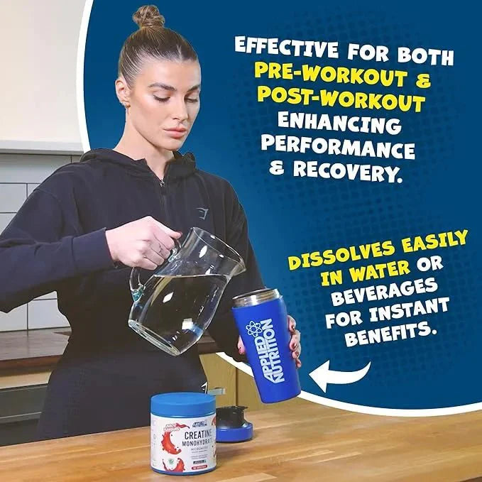 AN Creatine Monydrate Micronized 1kg 200 porciones