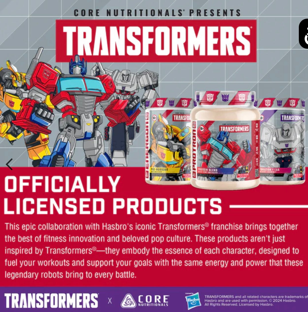 TRANSFORMERS® PROTRON - PROTEIN BLEND 24 porciones