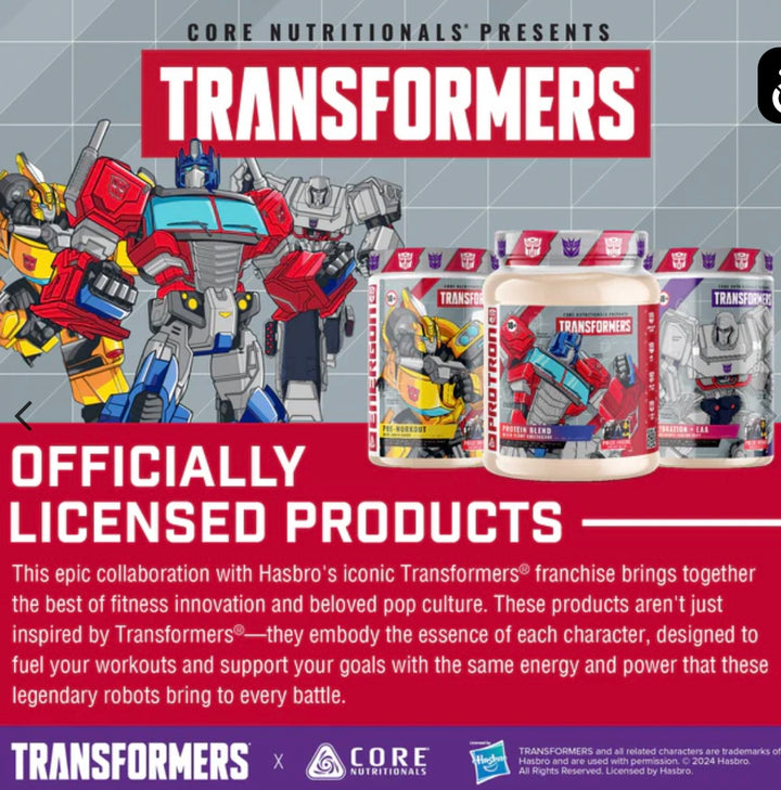 TRANSFORMERS® PROTRON - PROTEIN BLEND 24 porciones