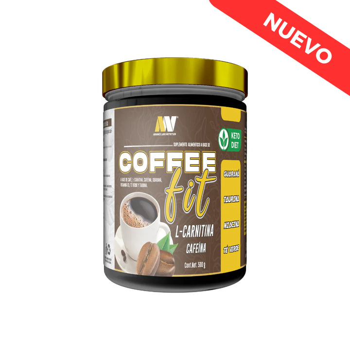 COFFE FIT (CAFE ENERGETICO & PRE-ENTRENO) 60 PORCIONES, 300g – Advance Nutrition