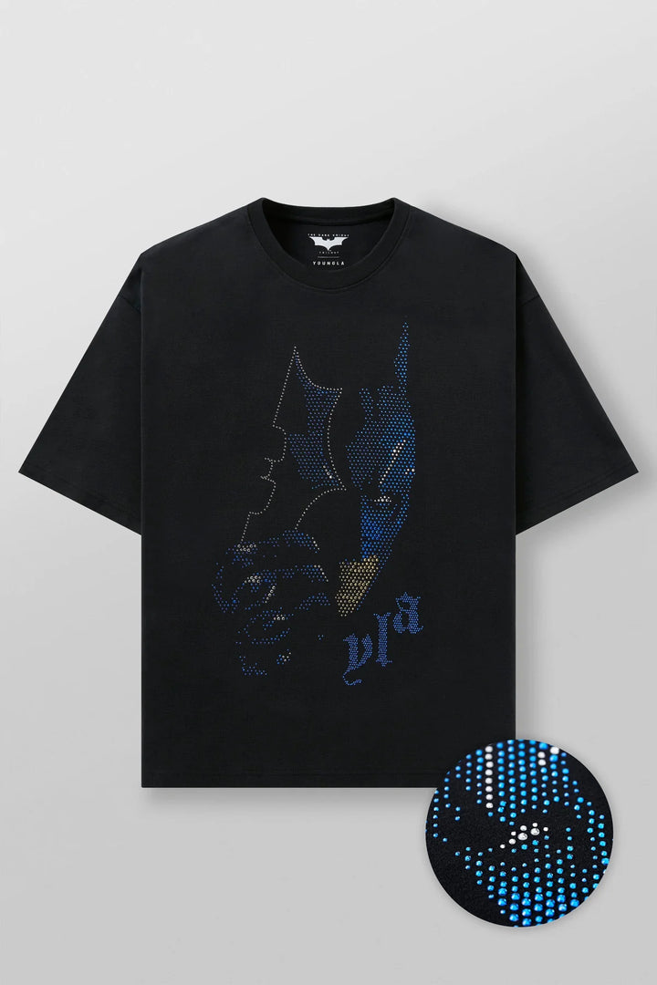 4257 - BATMAN RHINESTONE TEES
