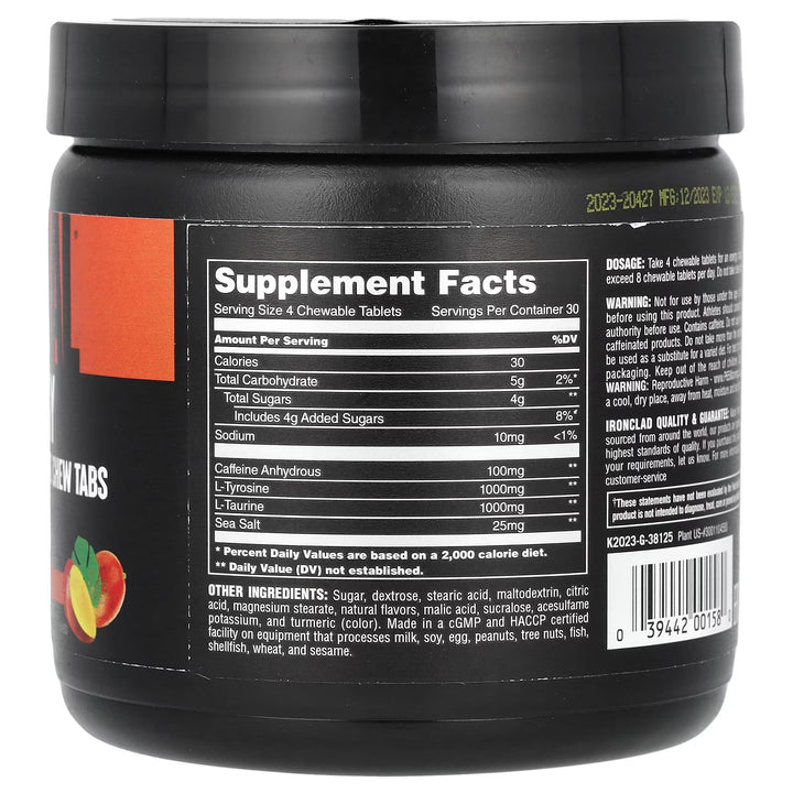 Animal Energy Performance 120 Chewable tabs