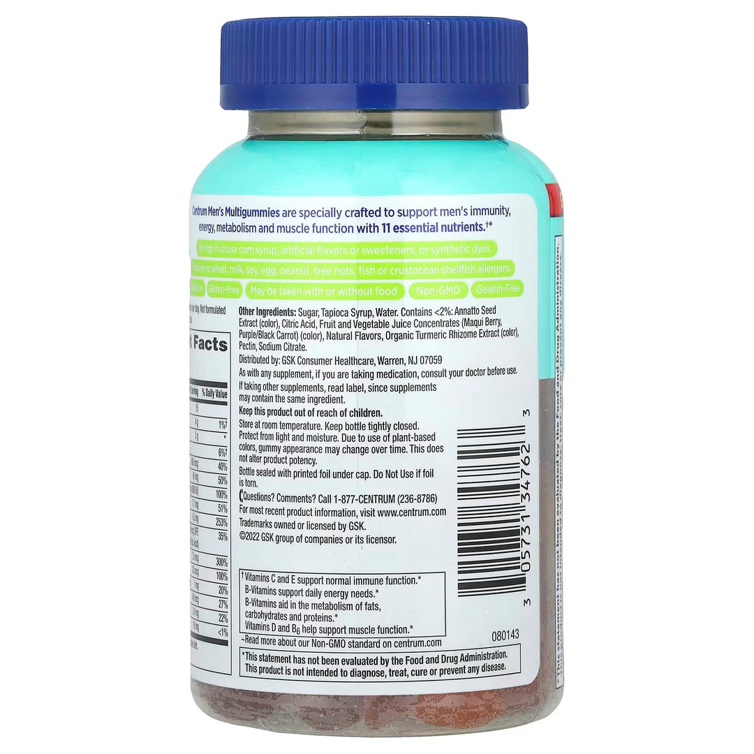 Centrum Men 100 Multigummies
