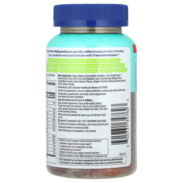 Centrum Men 100 Multigummies