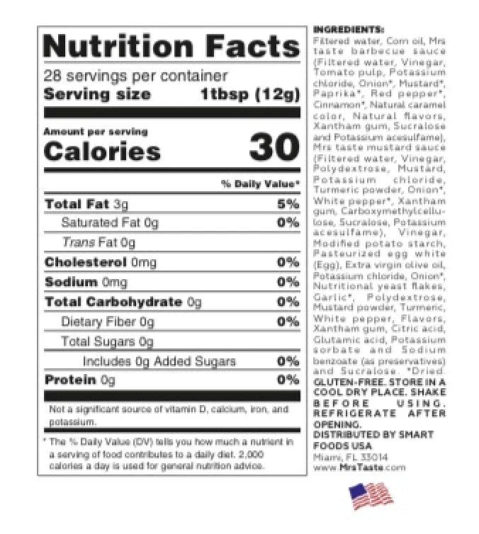 MRS Taste MRS - FIL - A (324g)