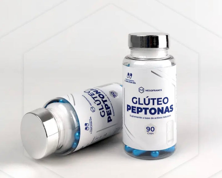 Gluteo Peptonas 90 cápsulas 45 porciones