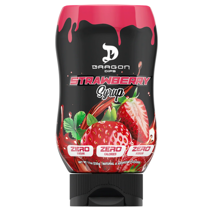 Dragon Dips STRAWBERRY SYRUP 11oz (335g)