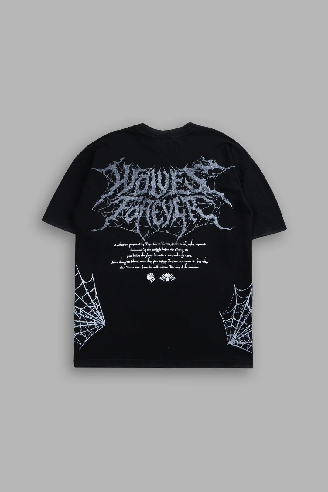 SYMBIOTE V2 "PREMIUM" OVERSIZED TEE IN BLACK