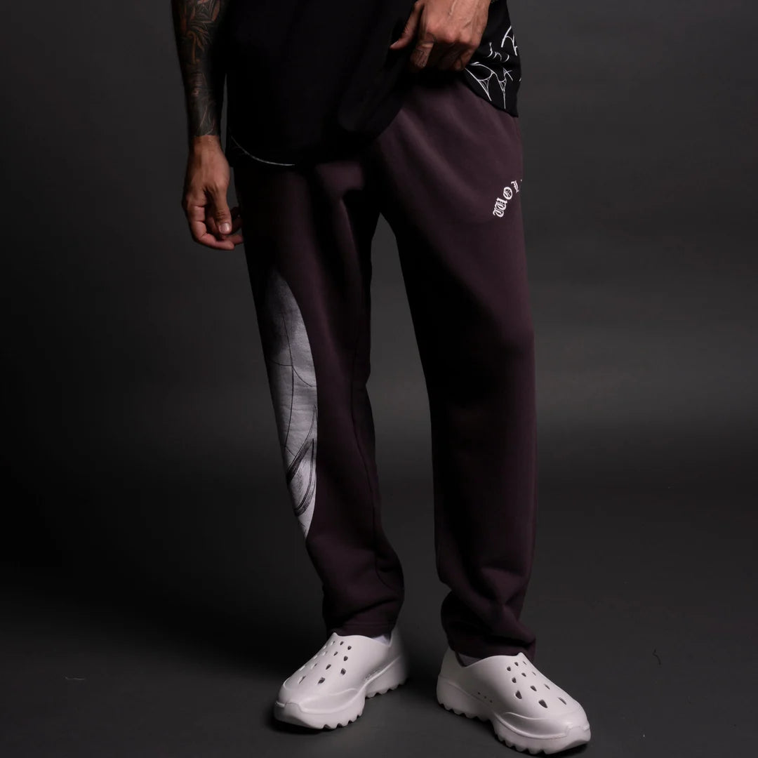 SPIDER SENSES KUMITE V2 SWEAT PANTS IN PURPLE NIGHT