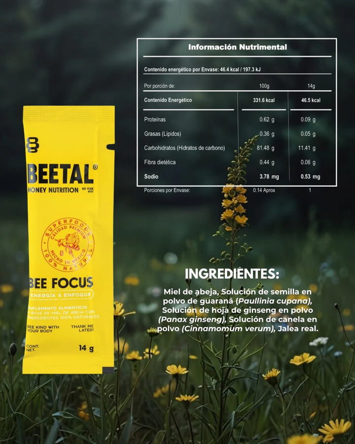 Beetal Honey Nutrition BEE FOCUS