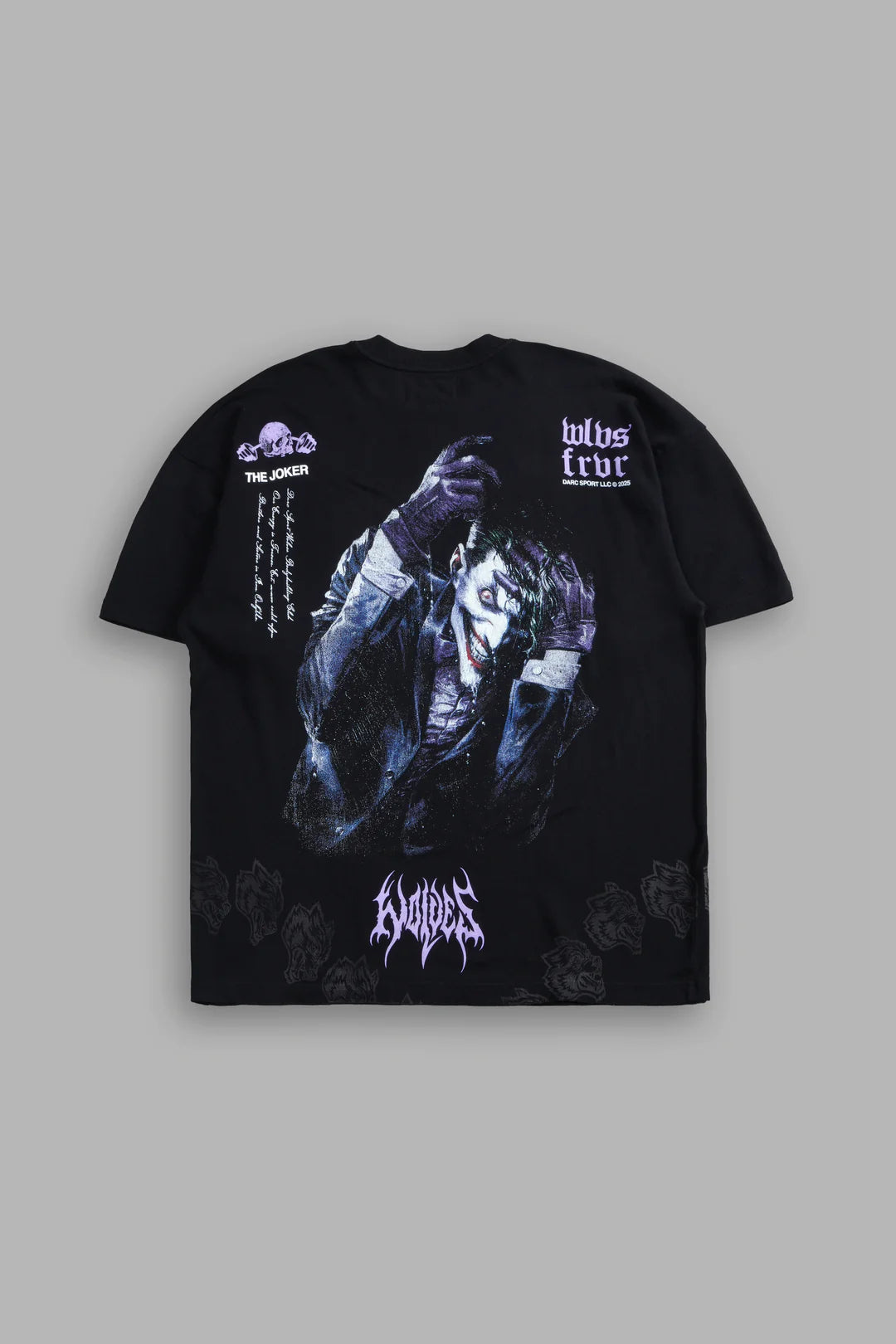BATMAN VS JOKER "SIDE-BY-SIDE" TEE BOX SET IN BLACK
