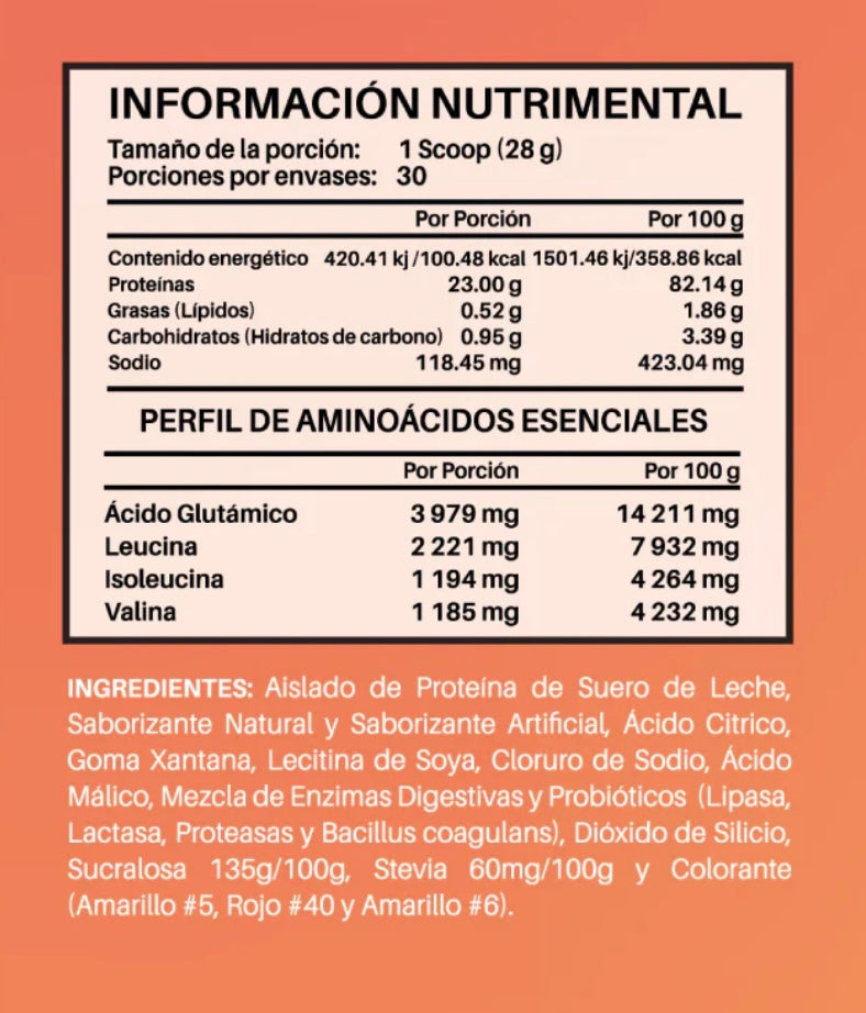 ISO TROPICAL 2 LBS 30 porciones