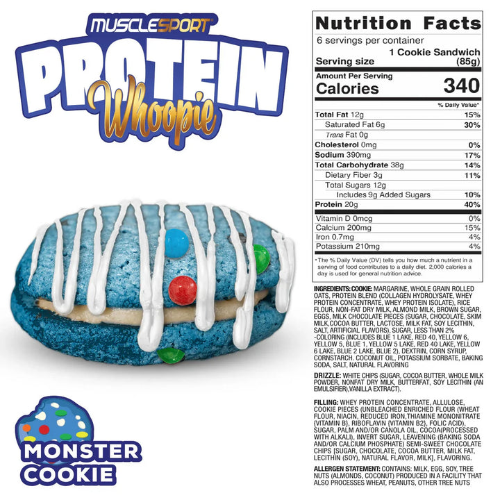 Musclesport Protein Whoopies 1pz (85g)