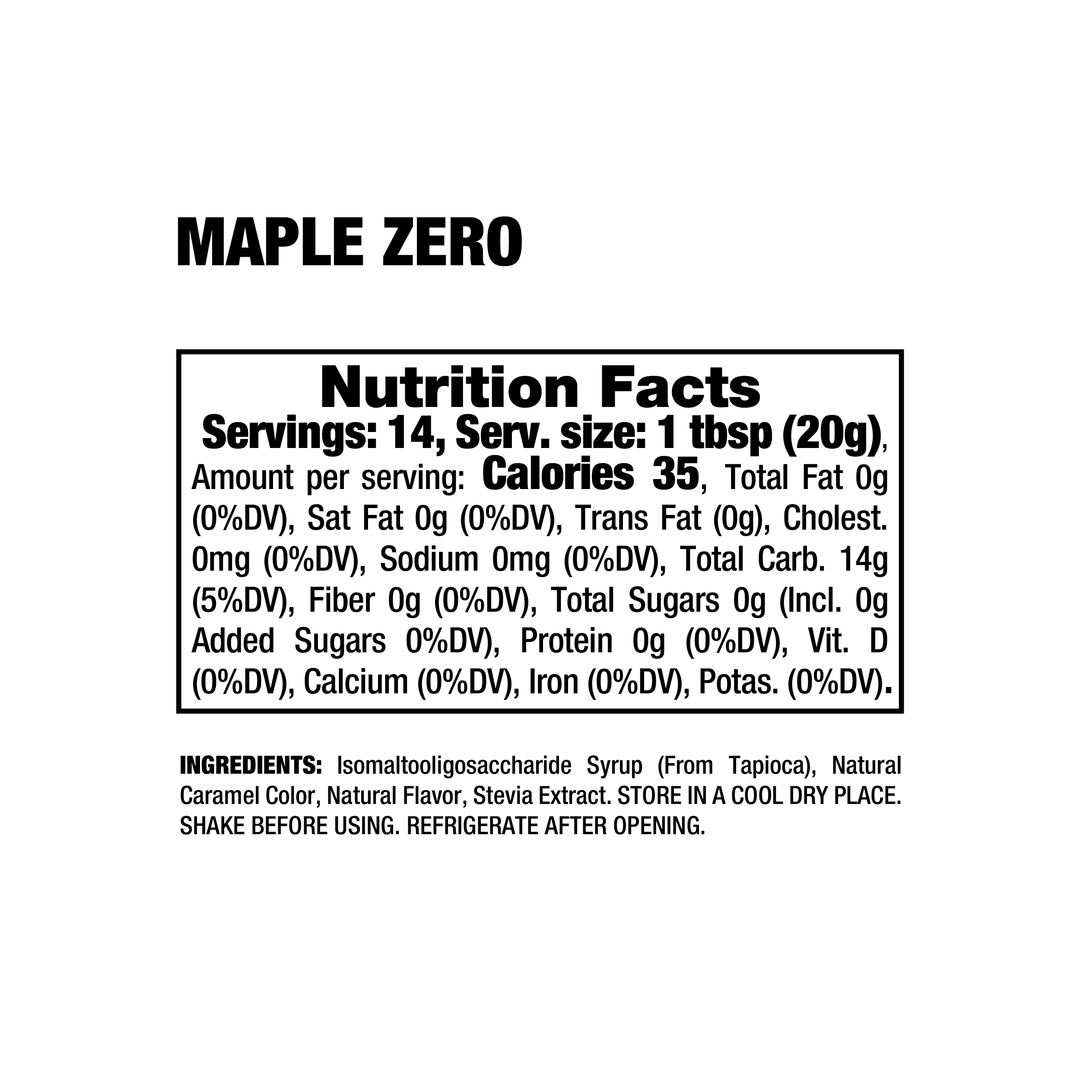 Dragon Dips MAPLE ZERO 10oz (280g)
