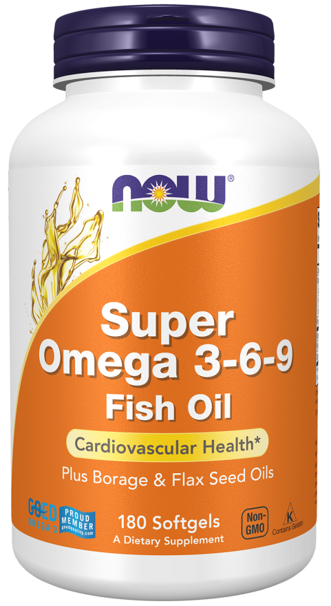 Super Omega 3-6-9 90/180 Softgels