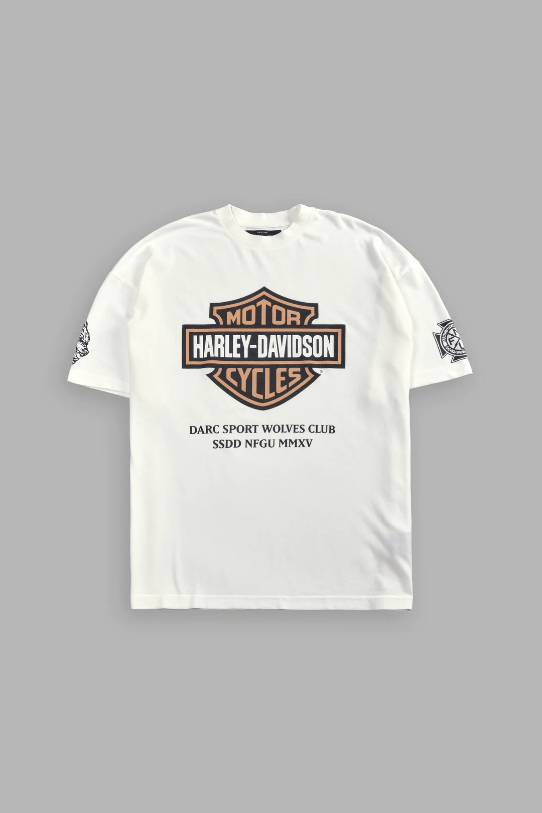OUR CLUBS "PREMIUM" OVERSIZED TEE IN CREAM