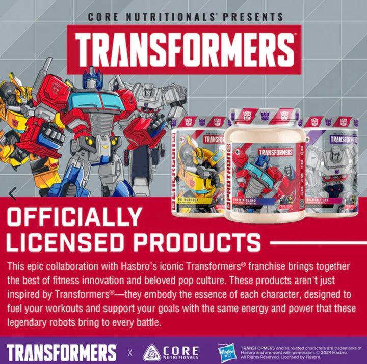 TRANSFORMERS® ENERGON - PRE-WORKOUT 20 porciones