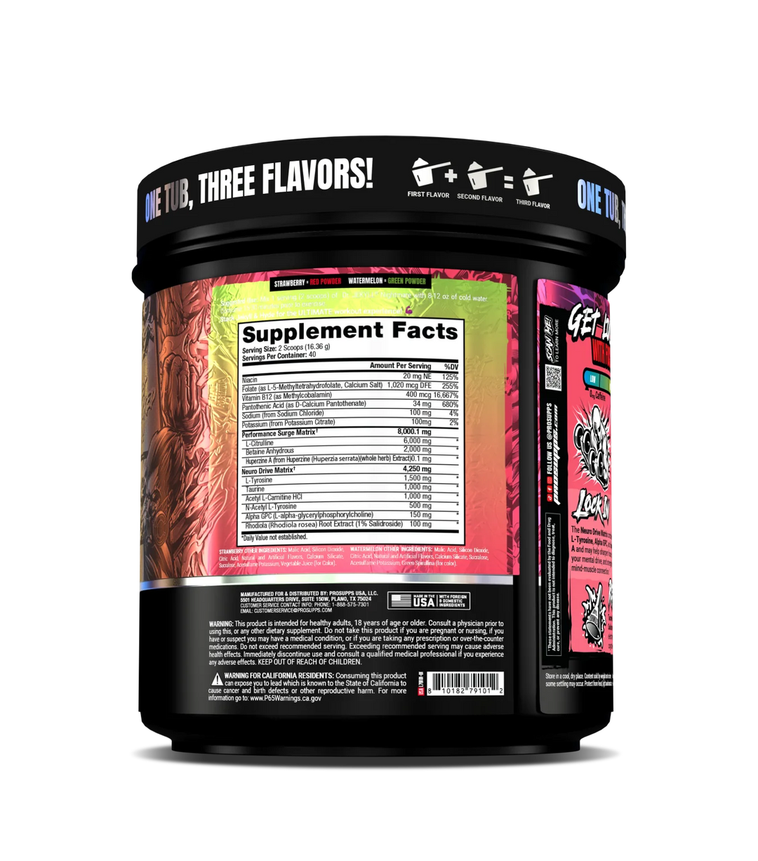 Dr. Jekyll Nightmare Dual Tub 40 porciones