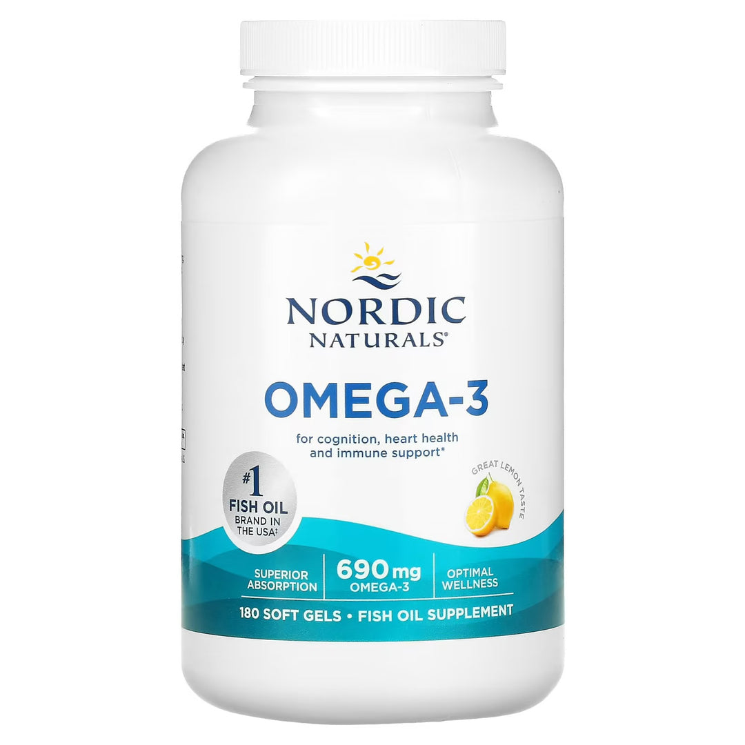 Nordic Omega-3 180 Soft geles