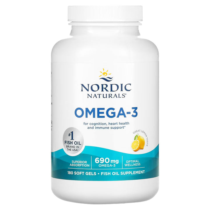 Nordic Omega-3 180 Soft geles