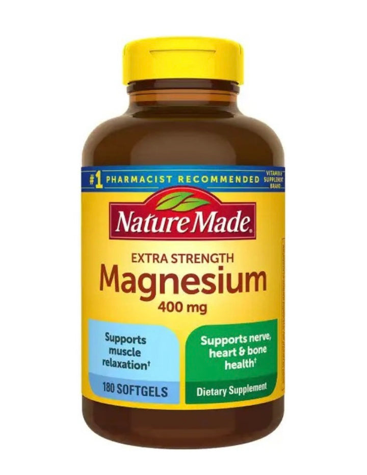 Nature Made Magnesium Oxide 400mg 180 softgels