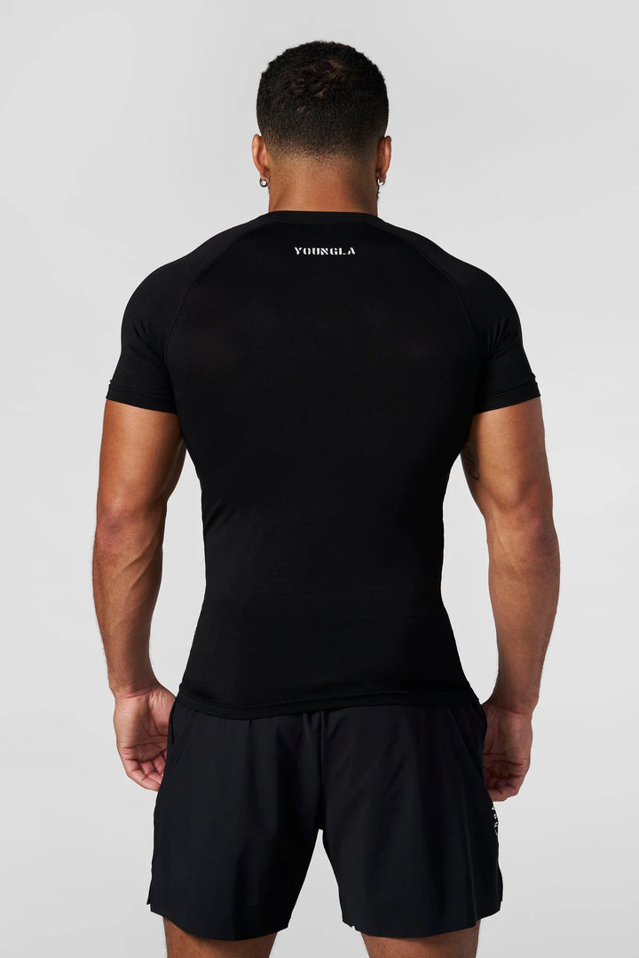 4016 - NATURAL COTTON COMPRESSION TEES