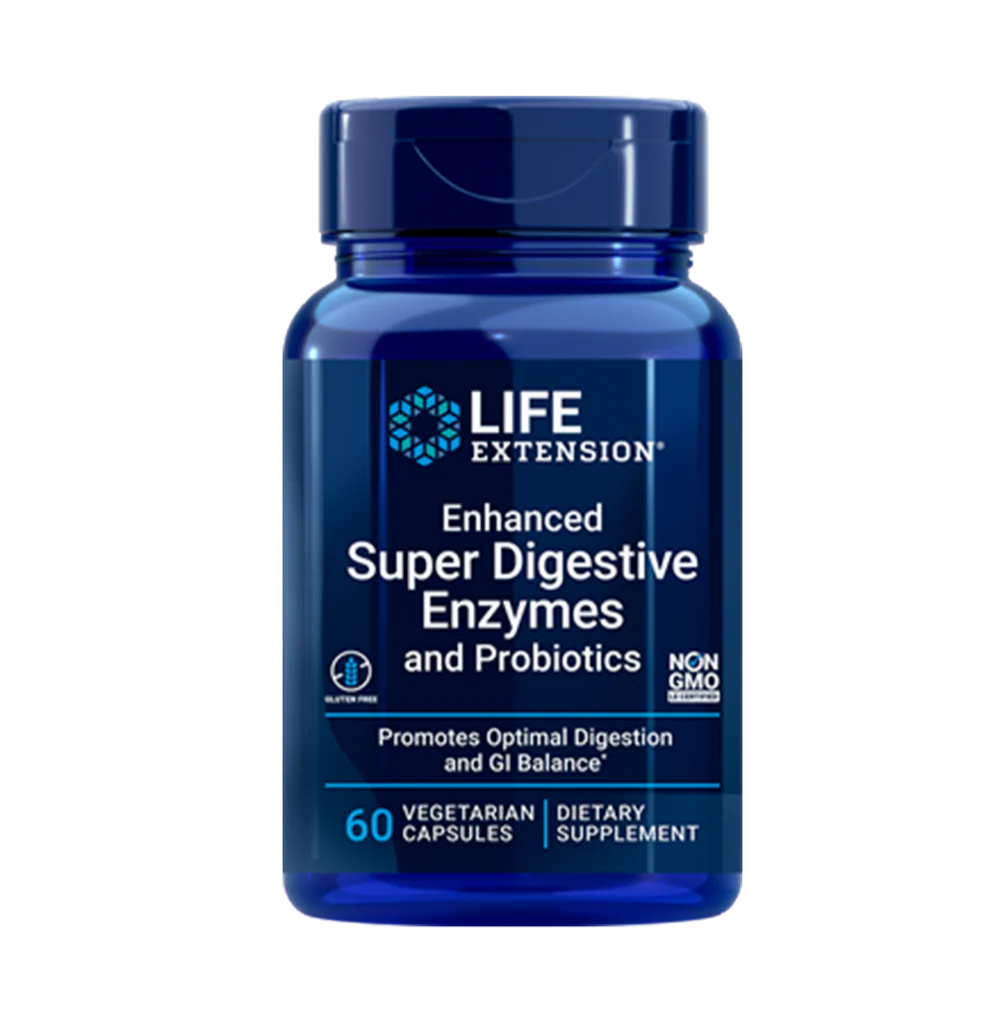 Super digestive enzymes and probiotics 60 veg caps