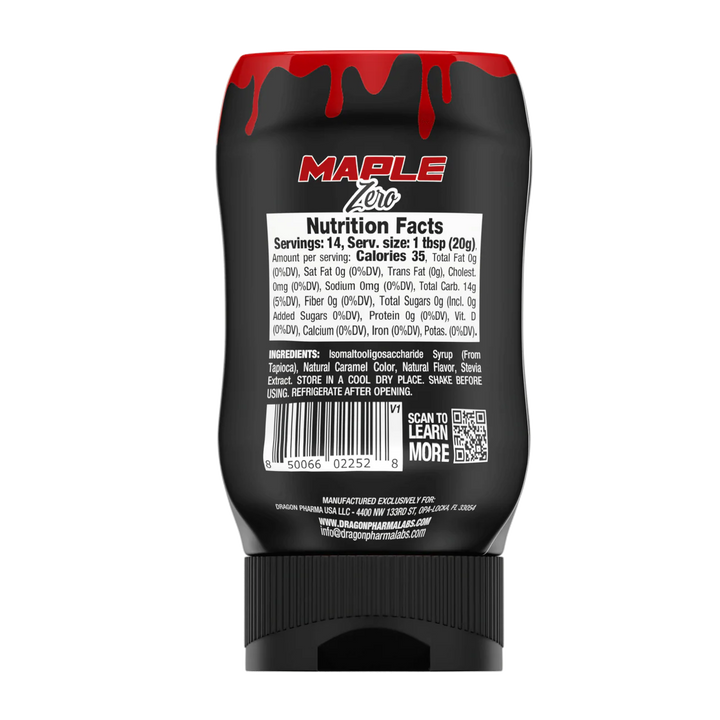 Dragon Dips MAPLE ZERO 10oz (280g)